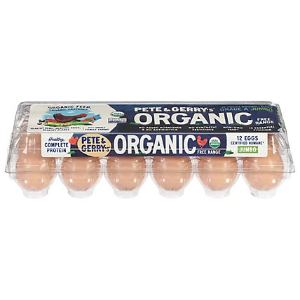 Pete And Gerrys Organic Jumbo Eggs - 1 DZ - Image 3