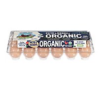 Pete And Gerrys Organic Jumbo Eggs - 1 DZ