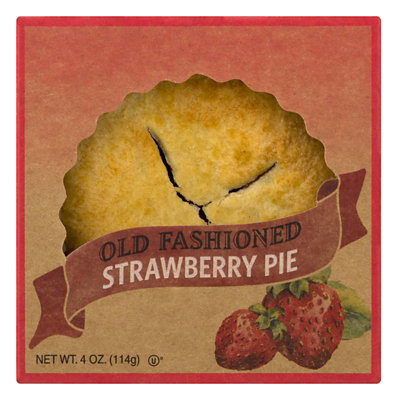 Table Talk Mini Old Fashioned Strawberry Pie - 4 Oz. - Image 2