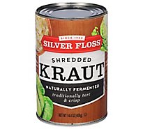 Silver Floss Sauerkraut Shredded - 14.4 OZ