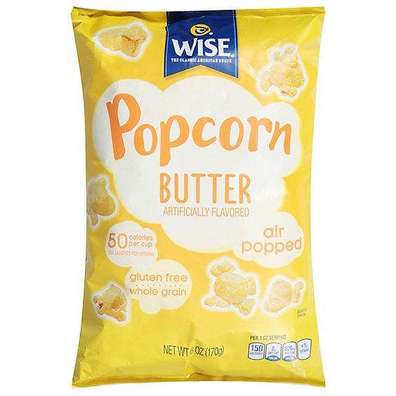 Wise Butter Popcorn - 6 OZ