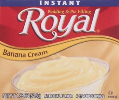 Royal Instant Bananna Pudding - 1.8 OZ - Image 2