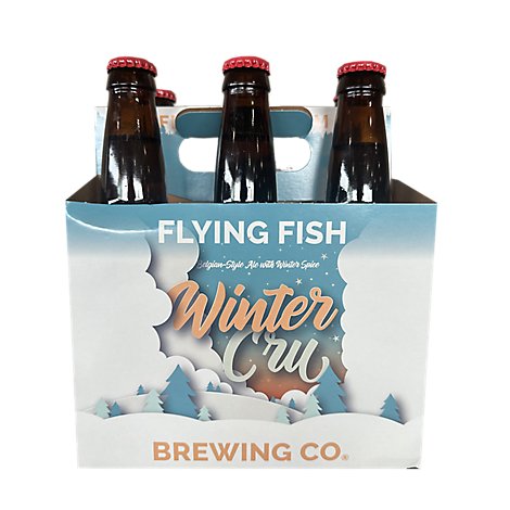 Flying Fish Grand Cru Seasonal Beer 6 Count Long Neck Bottles - 6-12 FZ