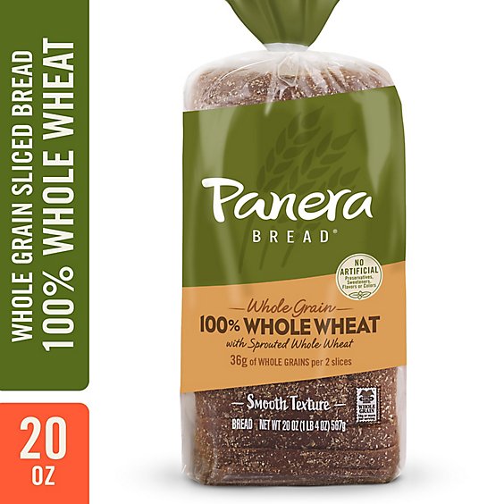 Panera Bread 100% Whole Wheat - 20 OZ