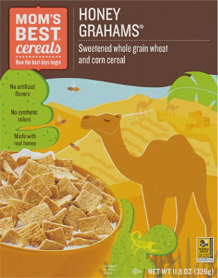 Moms Best Hny Grahams Cereal - 11.5 OZ - Image 2