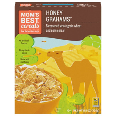 Moms Best Hny Grahams Cereal - 11.5 OZ - Image 1