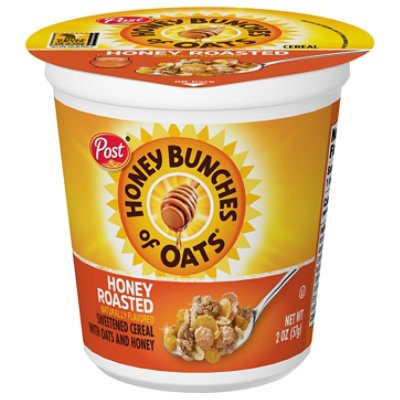 Post Honey Bunches of Oats Honey Roasted Cereal Cup - 2 Oz - Image 4