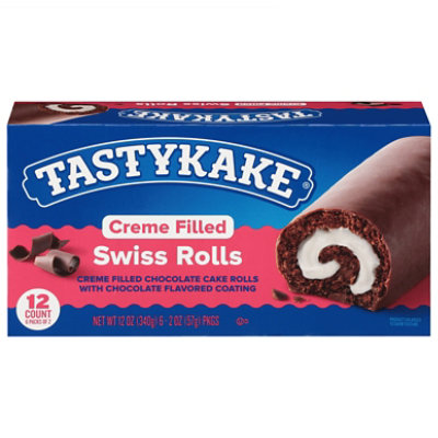 Tastykake Cake Rolls Chocolate Swiss - 12 OZ - Image 3