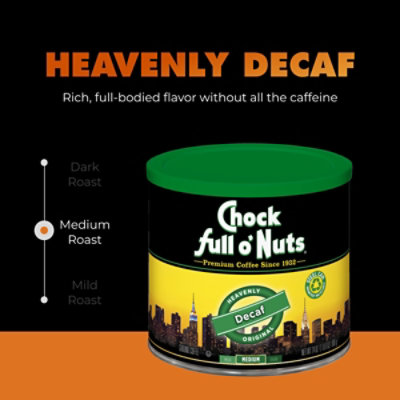 Chock full o Nuts Decaf Coffee - 24 OZ - Image 3