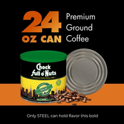 Chock full o Nuts Decaf Coffee - 24 OZ - Image 5