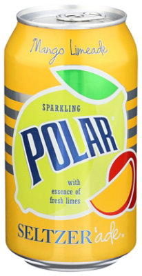 Polar Seltzer Mango Limeade - 12 FZ - Image 1