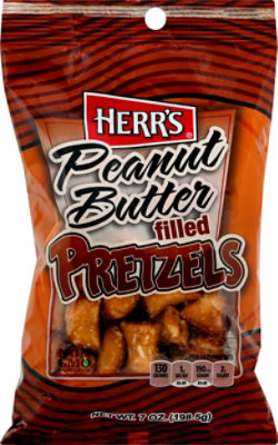 Herrs Peanut Butter Filled Pretzels - 7 OZ - Image 2