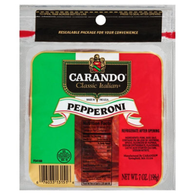 Carando Pepperoni - 7 OZ - Image 1