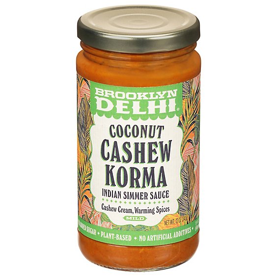 Brooklyn Delhi Coconut Sauce Cashew - 12 OZ