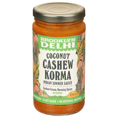 Brooklyn Delhi Coconut Sauce Cashew - 12 OZ