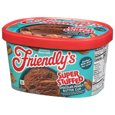 Friendly's Sundae Xtreme Chocolate Peanut Butter Cup Frozen Dairy Dessert  - 1.5 Quart - Image 3