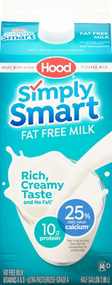 Hood Simply Smart Milk Fat Free 64 Oz - 64 FZ - shaws