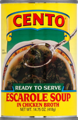 Cento Escarole Chicken Ready To Serve Soup - 15 Oz. - Image 2