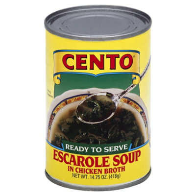 Cento Escarole Chicken Ready To Serve Soup - 15 Oz. - Image 1