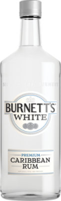 Burnetts Rum Regular White Proof 80 - 25.4 FZ - starmarket