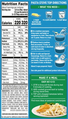 Pasta Roni White Cheddar & Broccolli Pasta Side Dish - 5.5 Oz - Image 5