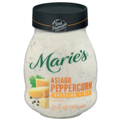 Maries Asiago Peppercorn Dressing - 12 OZ - Image 3