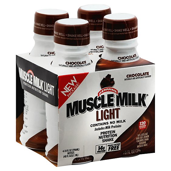 Muscle Milk Light Chocolate - 4-10 FZ