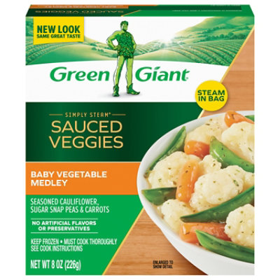 Green Giant Baby Vegetable Medley & Butter Sauce - 10 OZ - Image 3