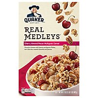 Quaker Real Medleys Cherry Almond Pecan Multigrain Cereal - 17 OZ - Image 3