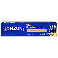 Ronzoni Pasta Spaghetti Thin - 16 Oz - Image 3