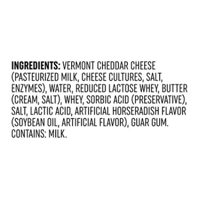Cabot Horseradish Spreadable Cheddar Cheese - 8 Oz - Image 5
