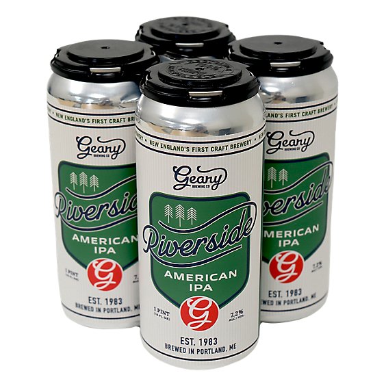 Geary's Riverside Ipa In Cans - 4-16 FZ
