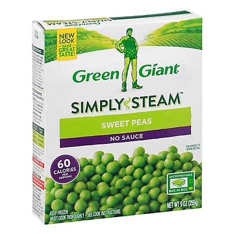 Green Giant Simply Steam Microwave Only Baby Sweet Peas - 9 OZ