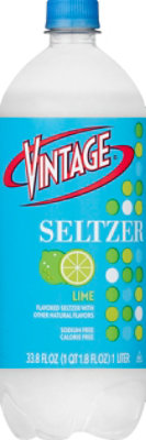 Vintage Lime Seltzer - 1 LT - Image 2