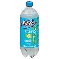 Vintage Lime Seltzer - 1 LT - Image 1