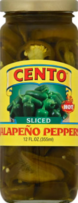 Cento Sliced Jalapeno Pepper - 12 Fl. Oz. - Image 2