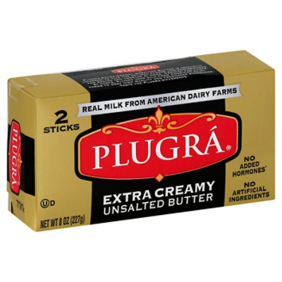 Plugra Unsalted Butter Stick - 8 OZ - Image 1