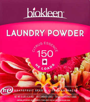 Biokleen Detergent Laundry Powder - 10 LB - Image 2