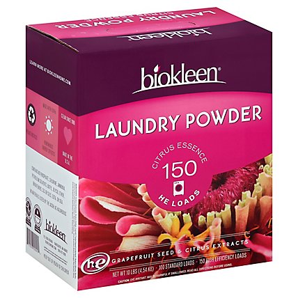 Biokleen Detergent Laundry Powder - 10 LB - Image 1