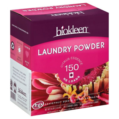 Biokleen Detergent Laundry Powder 10 LB Pavilions