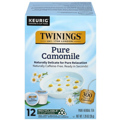 Twinings Herbal Tea Kcup Pure Chamomile - 12 Count - Image 3