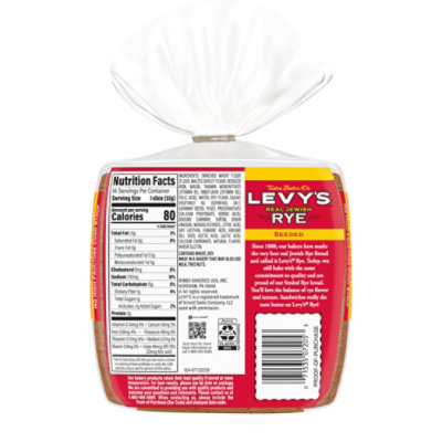 Levy's Real Jewish Rye Seeded Bread - 16 Oz - Image 5