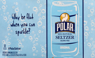 Polar Original Seltzer Cans - 6-7.5 FZ - Image 6