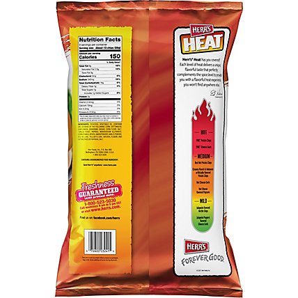 Herrs Red Hot Potato Chips - 9 OZ - Image 6