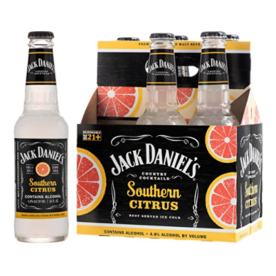 Jack Daniel's Country Cocktails Southern Citrus In Bottles - 6-10  Oz - Image 1