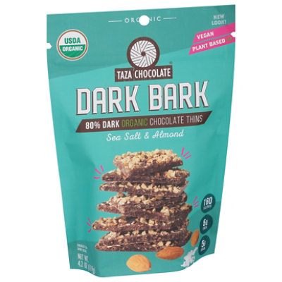 Taza Chocolate Bark Dark Seasalt - 4.2 OZ - Image 2