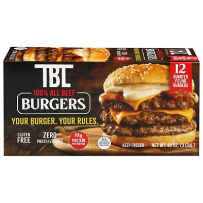 Our Best 12 All Beef E315Burgers - 48 Oz. - Image 2
