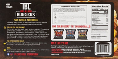 Our Best 12 All Beef E315Burgers - 48 Oz. - Image 5