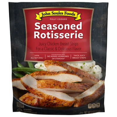 John Soules Chicken Rotisserie Seasoned - 8 OZ