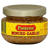 Pastene Garlic Minced Jar - 4.5 OZ - Image 1